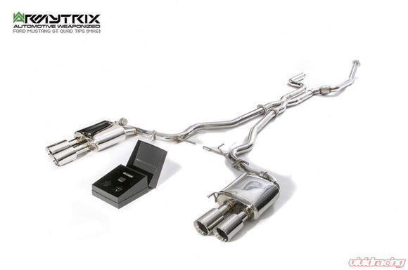 ARMYTRIX Valvetronic Exhaust System Ford Mustang GT Coyote 5.0L V8 2018-2022