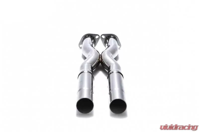 ARMYTRIX Valvetronic Exhaust System Ford Mustang GT 5.0L Coyote Convertible MK6 Facelift 2018+ - Carbon Fiber - 0