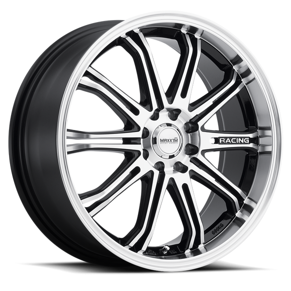 MAXXIM FERRIS 16 X 7 +40 8 X 100/114.3 CB73.1 BLACK MACHINE FACE