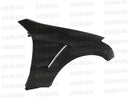 Seibon 03-05 Infiniti G35 Coupe 10mm Wider Carbon Fiber Fenders-1