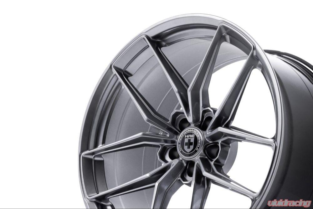 HRE FF21 Flow Form Wheel 20x9.5 5x112 8mm Liquid Metal - 0