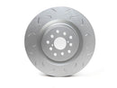 FactionFab Slotted Front Rotor V2 Dual Drilled 5x100/114 Subaru STI 2018-2021-1