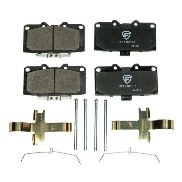 FactionFab V2 Front Brake Pads Subaru WRX 2006-2007