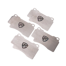 FactionFab Titanium Front Brake Shim Set 4 Piston Brembo / 2004-2017 STI