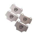 FactionFab Titanium Rear Brake Shim Set - 2018-21 Subaru STI / 2024+ WRX TS & TR-1
