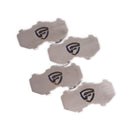 FactionFab Titanium Front Brake Shim Set - 2011-2014 Subaru WRX, 2013-2020 BRZ 86 / 2022+ BRZ GR86-1