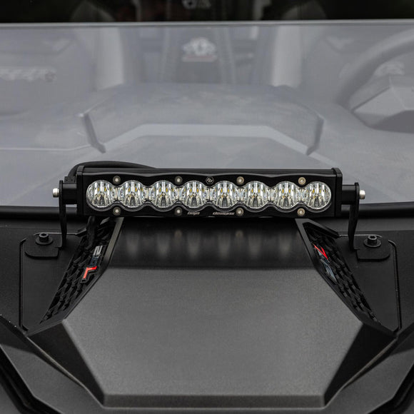 S8 10" Light Bar Hood Mount Kit - Polaris 2025 RZR Pro-R; Pro-S; Pro-XP