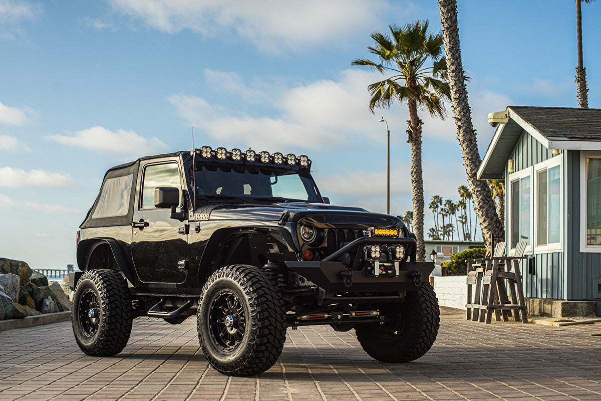 Baja Designs 07-16 Jeep Wrangler JK XL Linkable Roof Bar Kit - 0