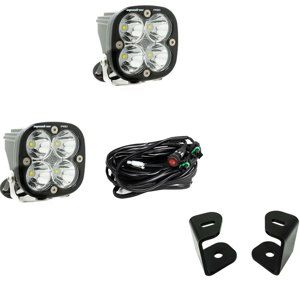 Baja Designs 09-19 Dodge Ram 1500 A-Pillar Kit Squadron Pro