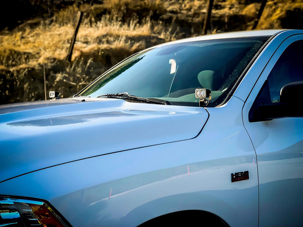 Baja Designs 09-19 Dodge Ram 1500 A-Pillar Kit Squadron Pro - 0