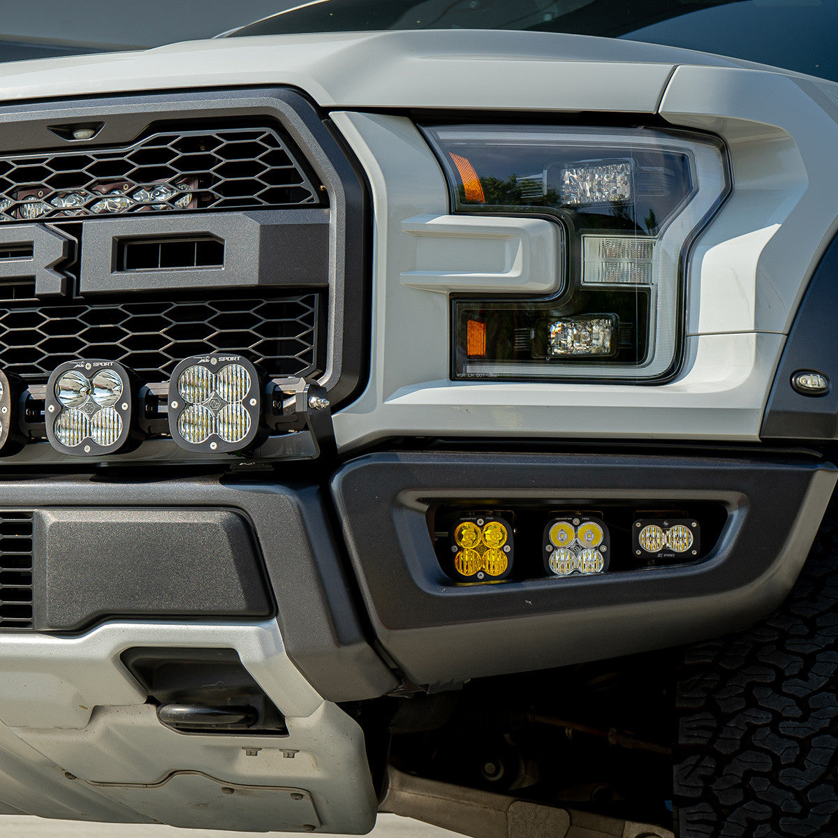 Baja Designs 2017 Ford Raptor Fog Unlimited Pocket Kit - 0