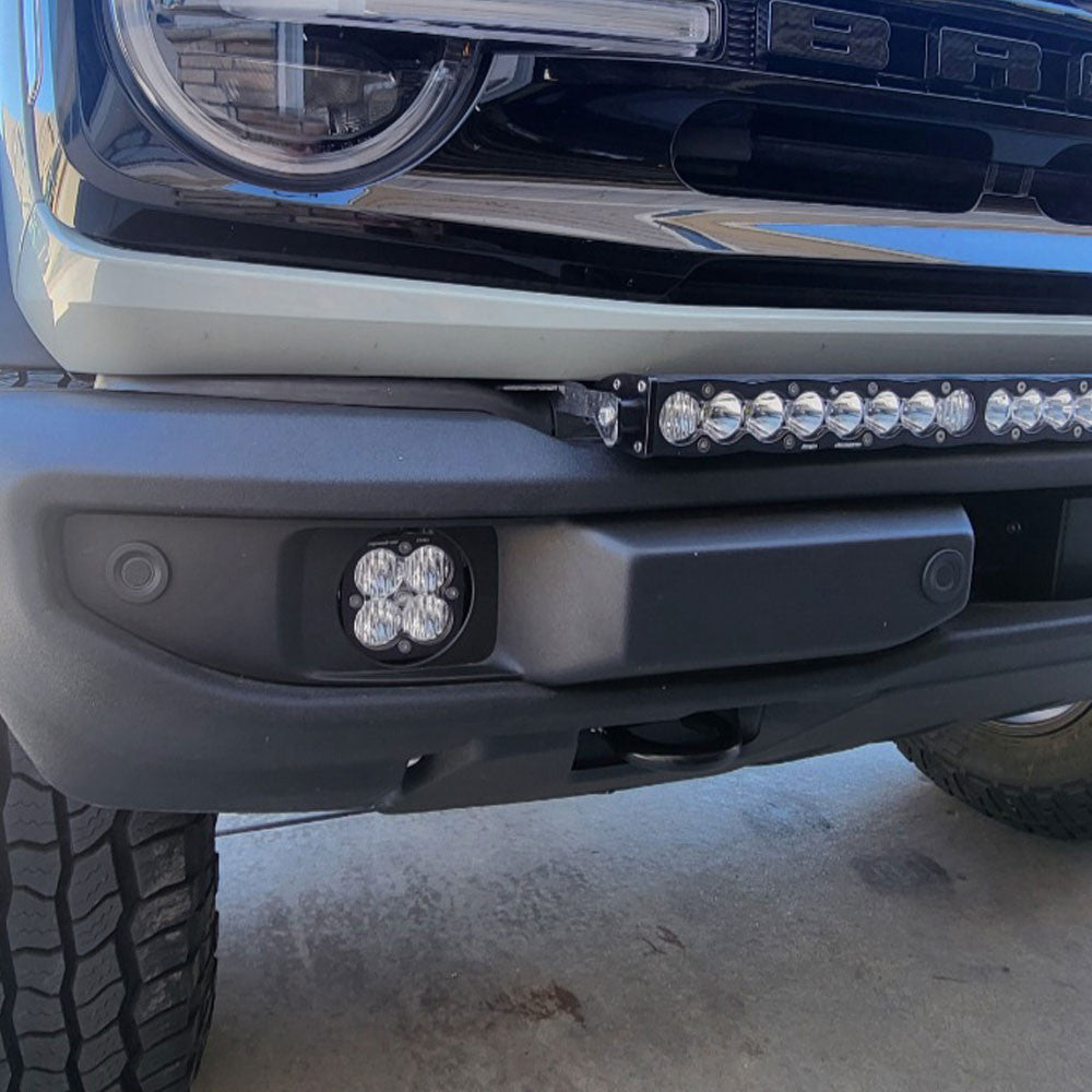 Baja Designs 2019 Ford Ranger Squadron Pro Fog Pocket Kit - 0