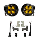 Baja Designs 12-21 Toyota Tacoma/Tundra/4Runner Squadron-R Fog Pocket Light Kit - SAE Amber-1