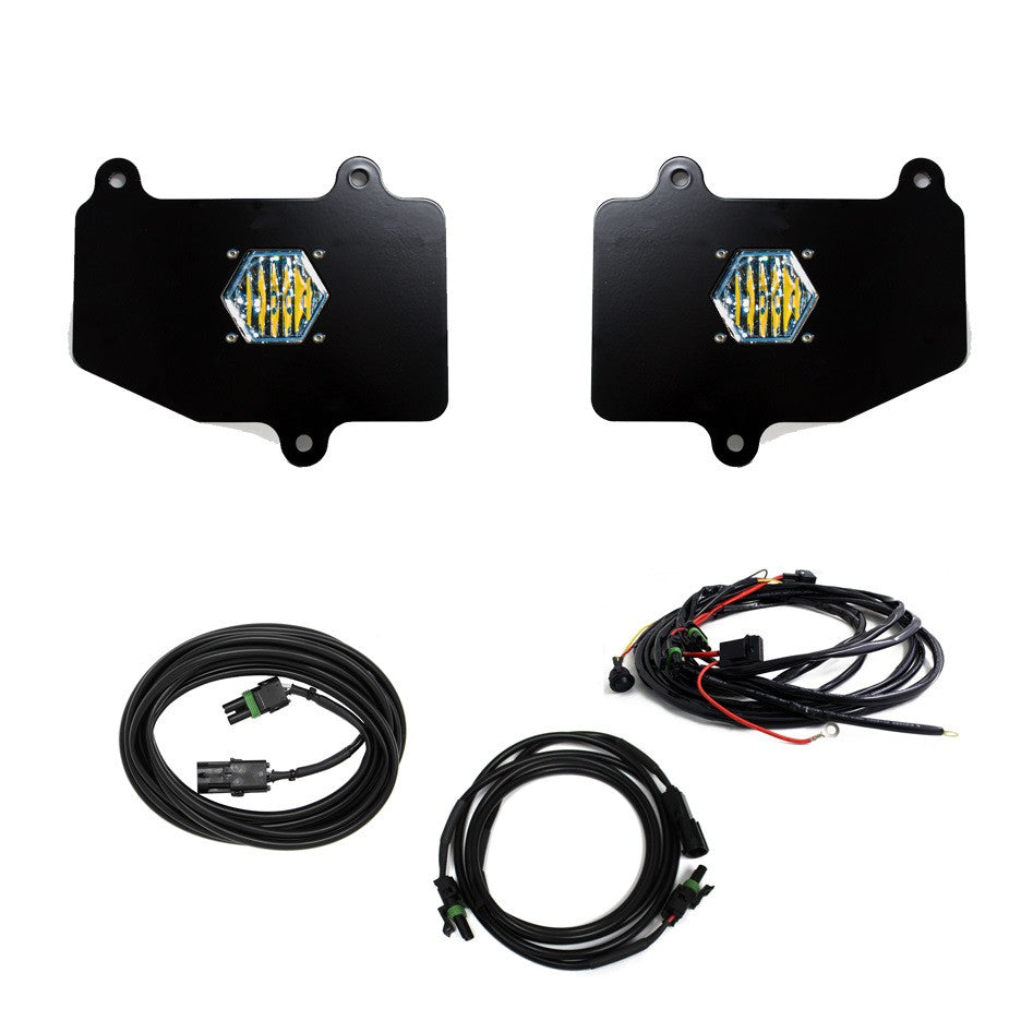 Baja Designs 18+ Jeep Wrangler JT Dual S1 Reverse Kit w/ Upfitter