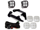 Baja Designs 21+ Ford Bronco Sport Squadron Pro Spot LED Light Pods - Clear-1
