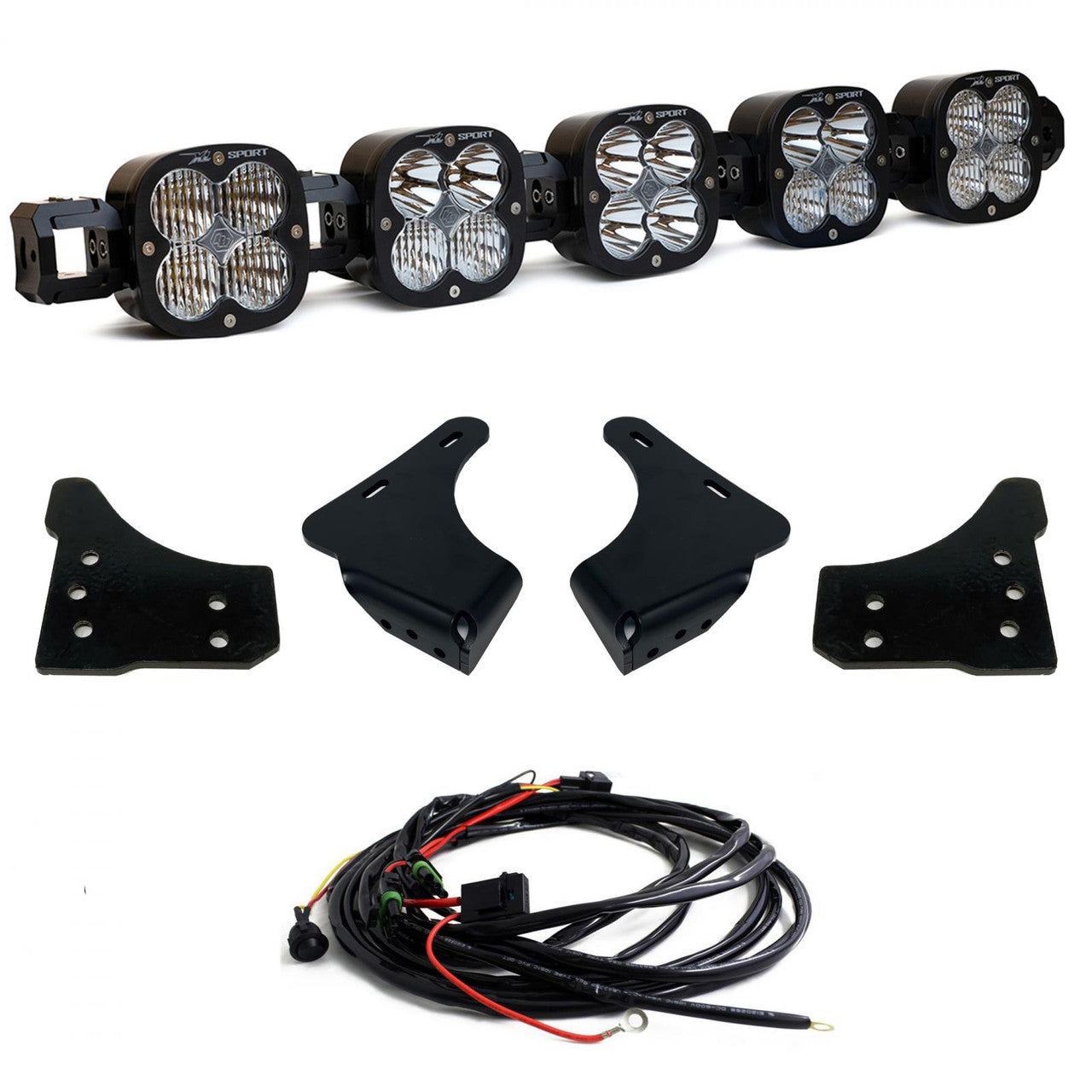 Baja Designs 2021+ Ford F150 5 XL Linkable Light Bar Kit w/Upfitter