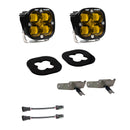 Baja Designs 11-16 Ford Super Duty Fog Pocket Kit - Amber-1