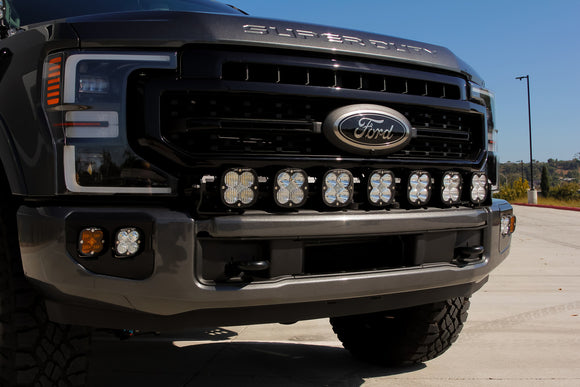 Baja Designs 2020+ Ford Super Duty 7 XL Linkable Light Kit w/ Upfitter