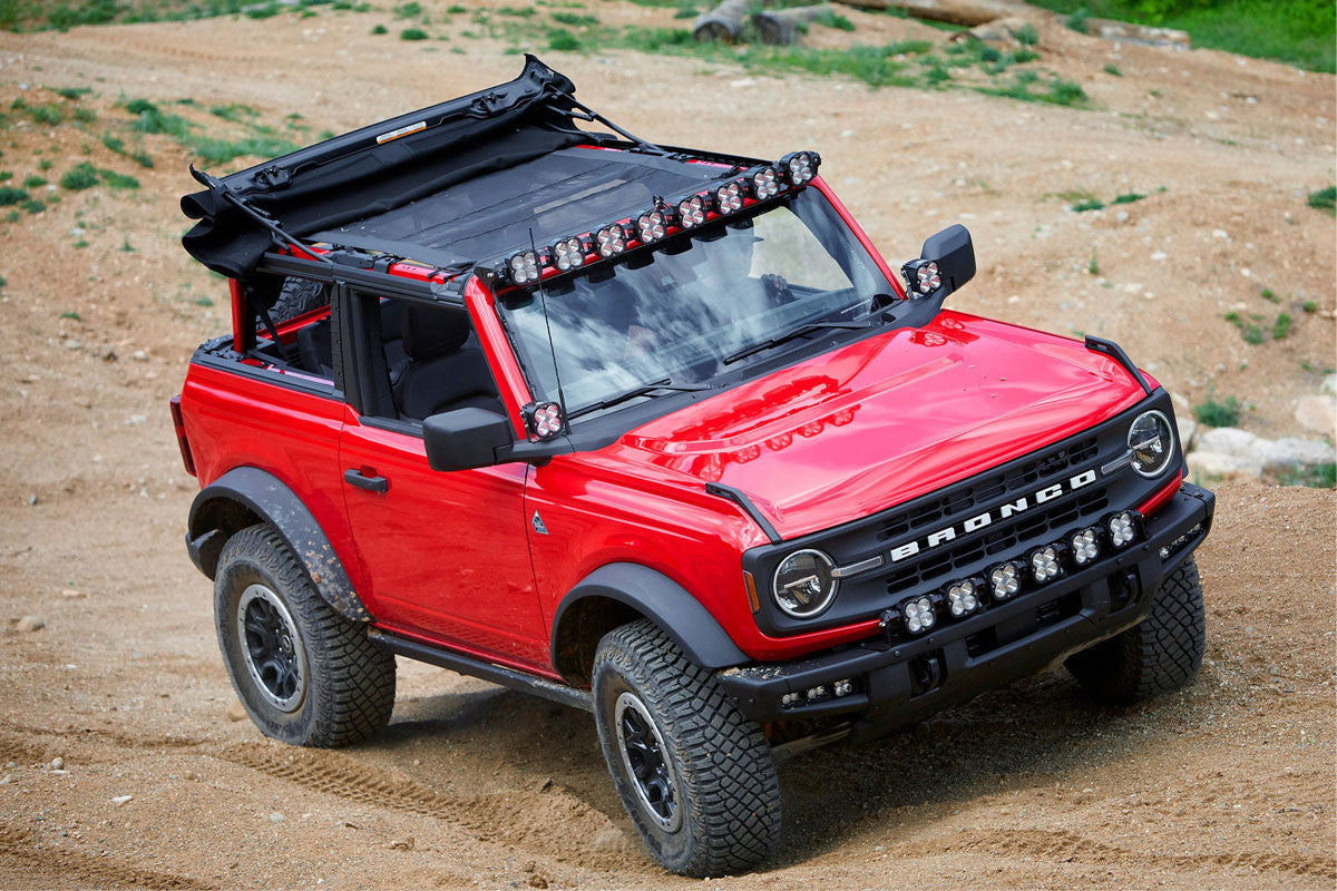 Baja Designs 2021+ Ford Bronco Roof Light Bar Kit 8 XL Linkable - 0