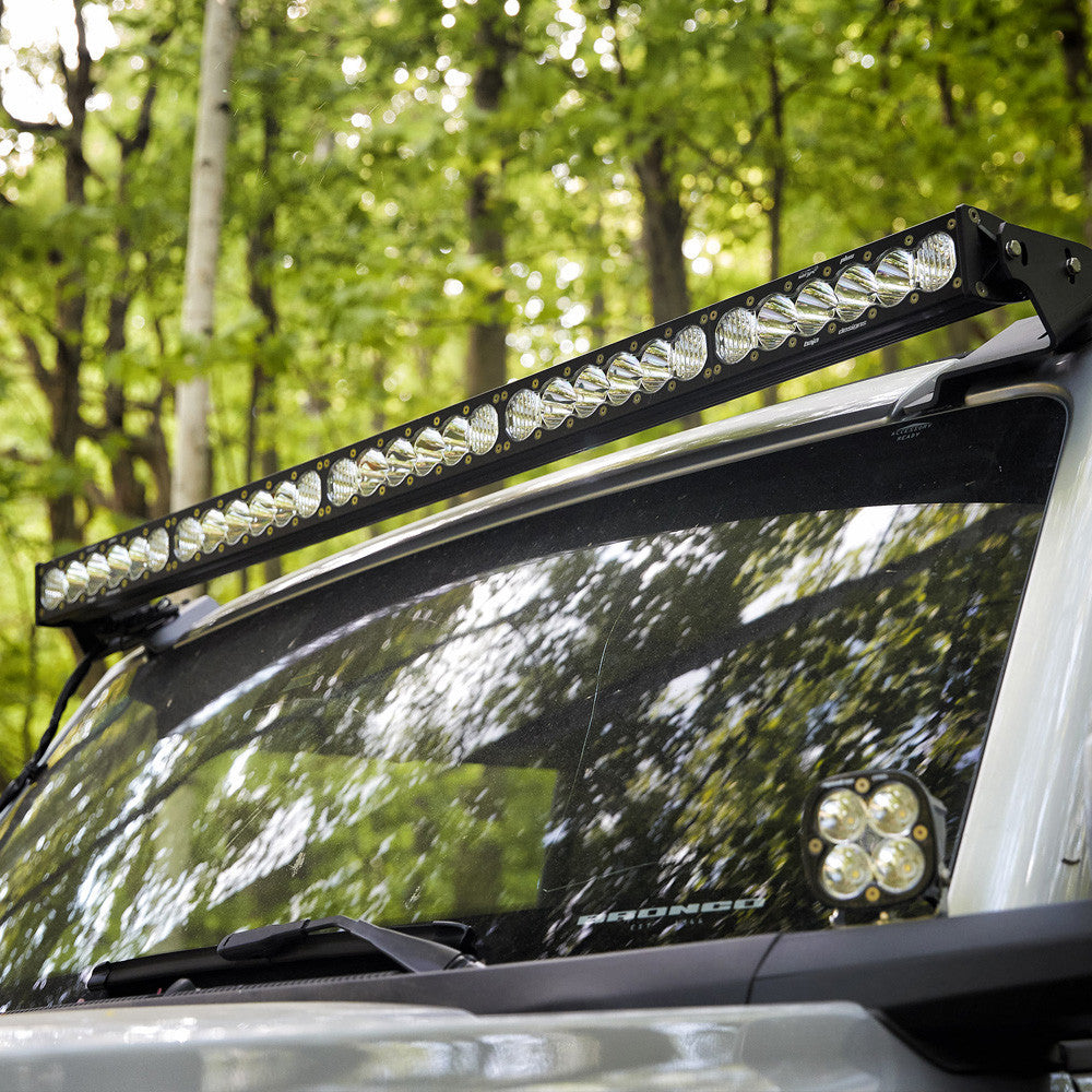 Baja Designs 2021+ Ford Bronco Roof Light Bar Kit 50 Onx6+ w/Upfitter - 0
