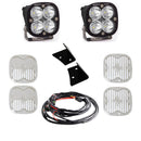 Baja Designs 07-18 Jeep Wrangler JK Squadron Sport A-Pillar Kit LED Light Pods - White-1