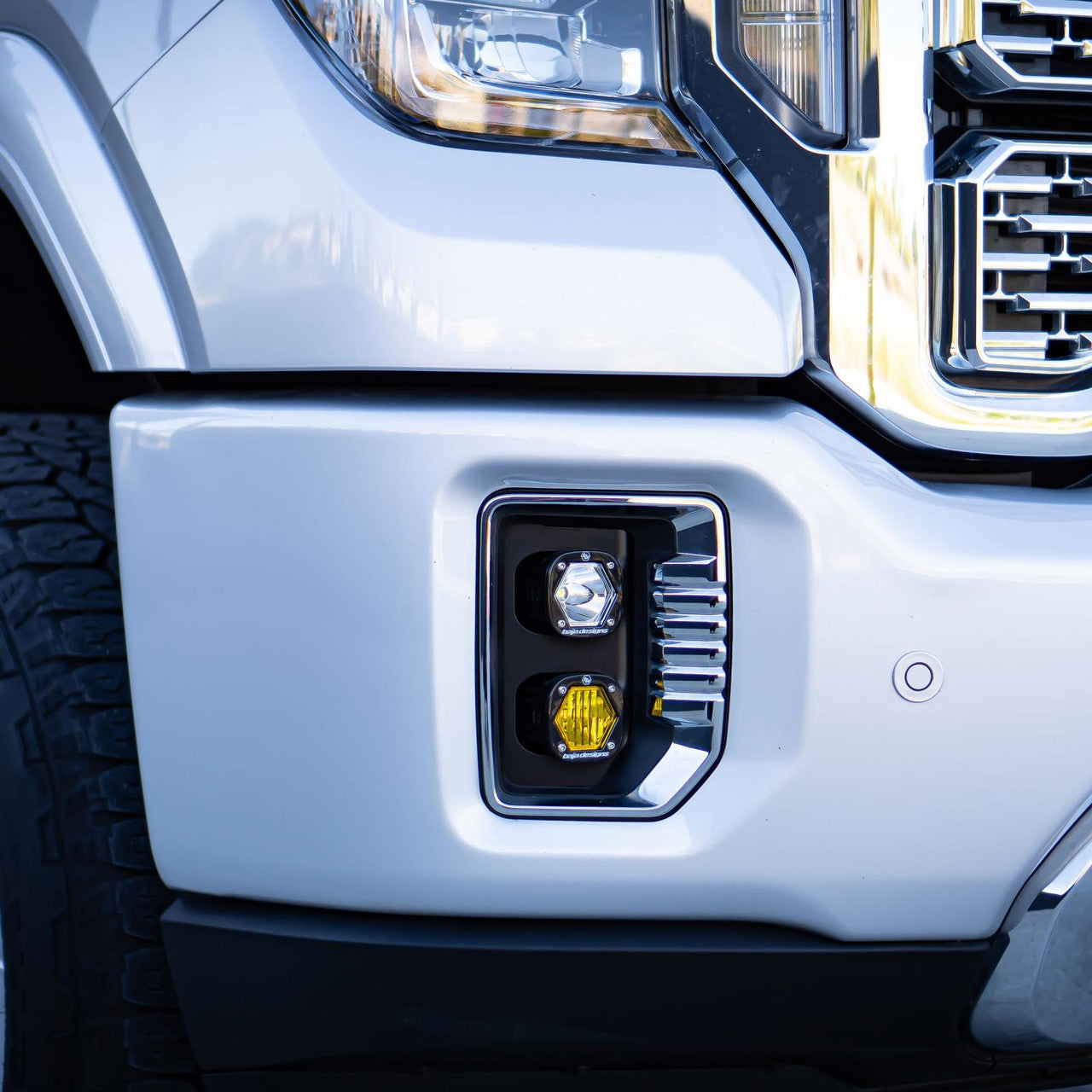Baja Designs GMC 2020-22 Sierra 2500HD/3500HD S1 Dual Fog Pocket Light Kit - 0