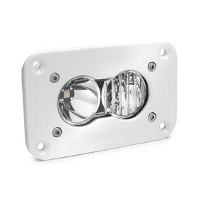 Baja Designs S2 Pro Flush Mount Wide Cornering Pattern White LED Work Light - Clear