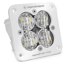 Baja Designs Flush Mount LED Light Pod White Amber Lens Driving/Combo Pattern Squadron Pro-1