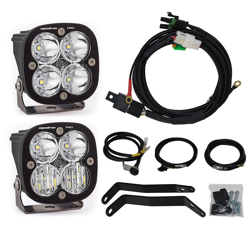 Baja Designs 04-12 BMW 1200GS LED Light Kit BMW 1200GS Squadron Pro