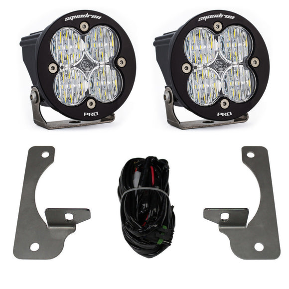Baja Designs 13-16 Jeep JK Rubicon X/10th Anne/Hard Rock Squadron-R Pro LED Light Kit