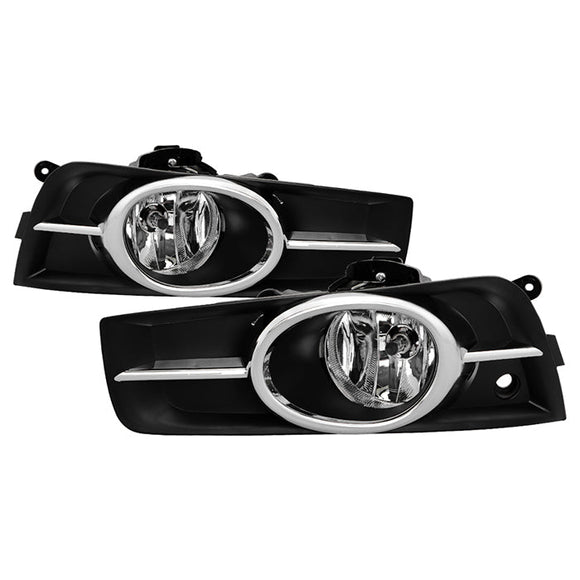 Spyder Chevy Cruze 2011-2014 (does not fit Sport model)OEM Fog Lights w/switch Clear FL-CCRZ2011-C