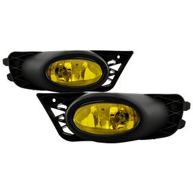 Spyder Honda Civic 09-11 4Dr OEM Fog Lights W/Switch- Yellow FL-CL-HC09-4D-Y