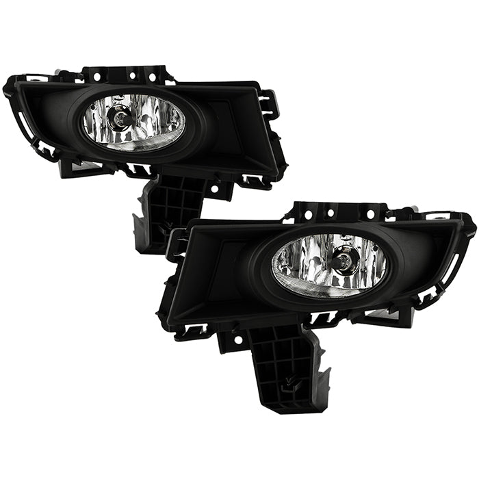 Spyder Mazda 3 07-08 4Dr OEM Fog Lights (Wont Fit Sports/Gt Or Htchback)w/swch Clear FL-CL-MAZ307-C