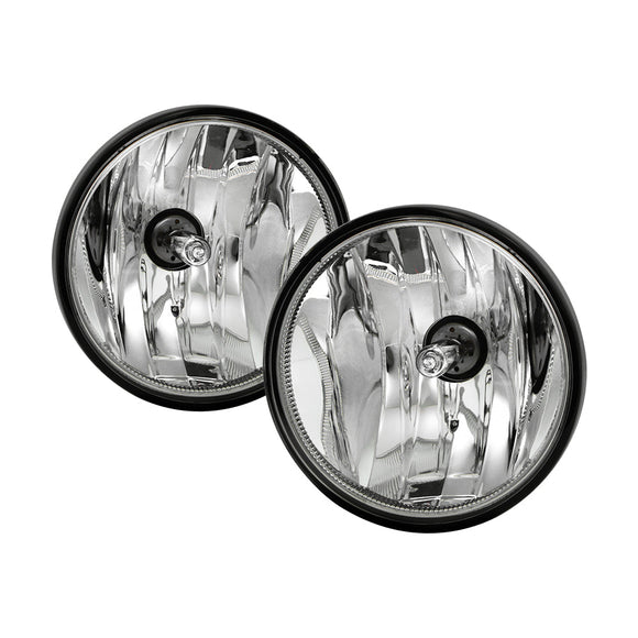 Spyder GMC Acaidia 07-12/Chevy Avalanche 07-13/Camaro 10-13Fog Lights wo/switch- Clear FL-CTAH07-C