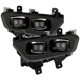 Spyder 21-24 Ford F150 Raptor OEM Style LED Fog Lights w/ Switch