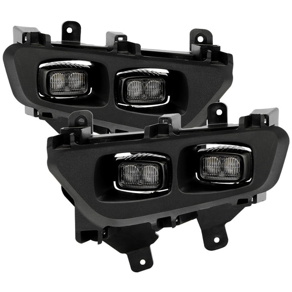 Spyder 21-24 Ford F150 Raptor OEM Style LED Fog Lights w/ Switch