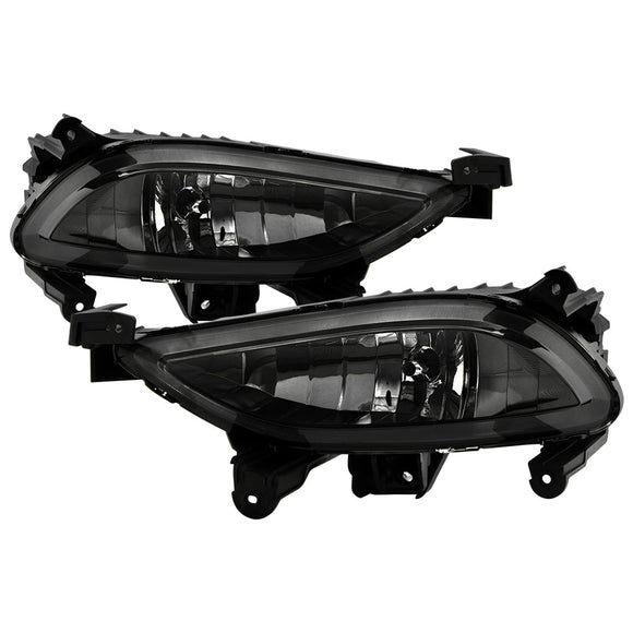 Spyder Hyundai Sonata 2011-2012 OE Style Fog Lights W/Switch Smoke FL-HYS2011-SM