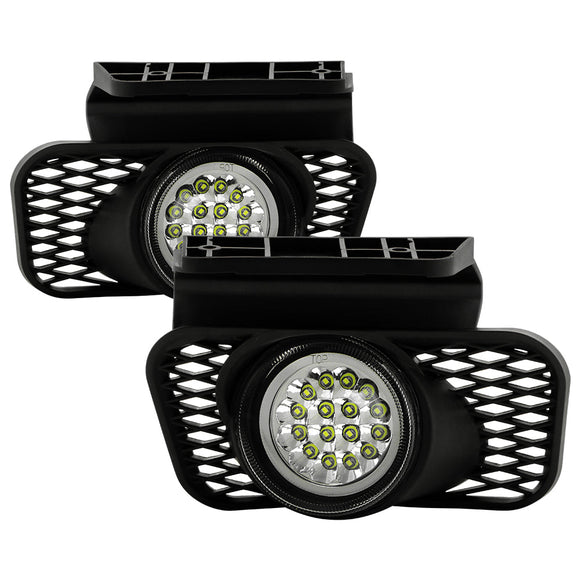 Spyder Chevy Silverado 03-06 LED Fog Lights w/swch FL-LED-CSIL03-C