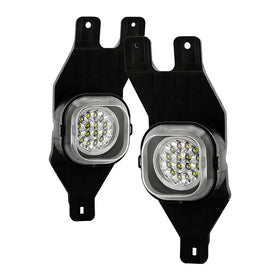 Spyder Ford F250/F350 99-04/Ford Excursion 00-05 LED Fog Lights w/Switch Clear FL-LED-FF25001-C