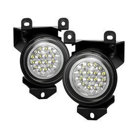 Spyder GMC Yukon Denali 99-06 (Not Fit XL/SLT) LED Fog Lights w/Switch Clear FL-LED-GD99-C