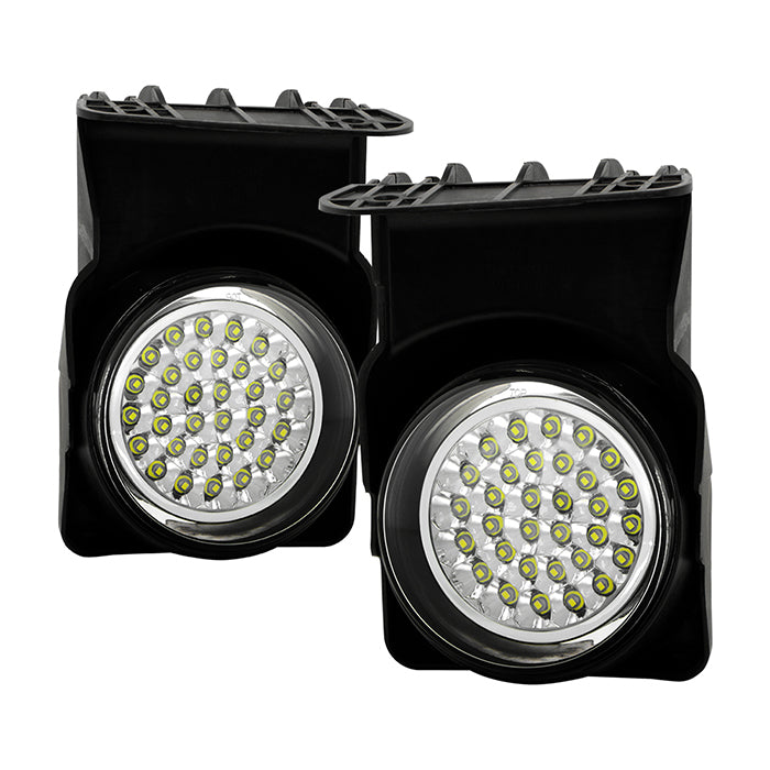 Spyder GMC Sierra 1500/2500 03-06 03-06 LED Fog Lights w/Switch Clear FL-LED-GS03-C