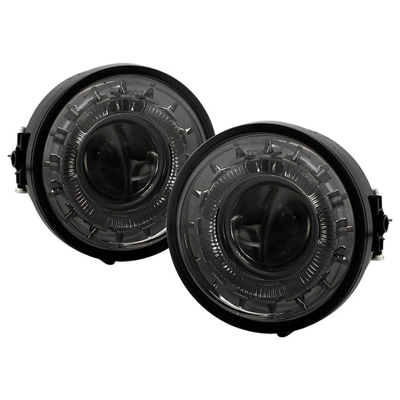 Spyder Ford F150 06-10 Halo Projector Fog Lights w/swch Smke FL-P-FF15006-HL-SM