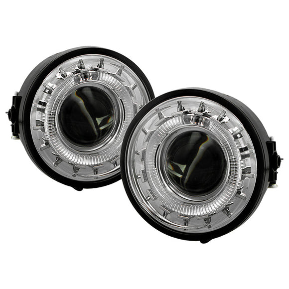 Spyder Ford F150 06-10 Halo Projector Fog Lights w/swch Clear FL-P-FF15006-HL