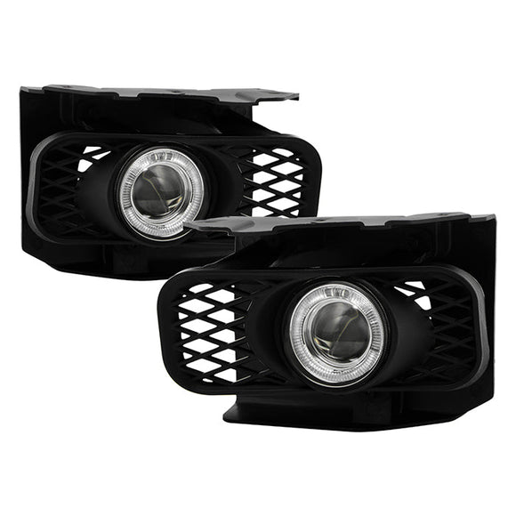 Spyder Ford F150 99-03/F150 Heritage 04 Halo Projector Fog Lights w/Switch Clear FL-P-FF15099-HL