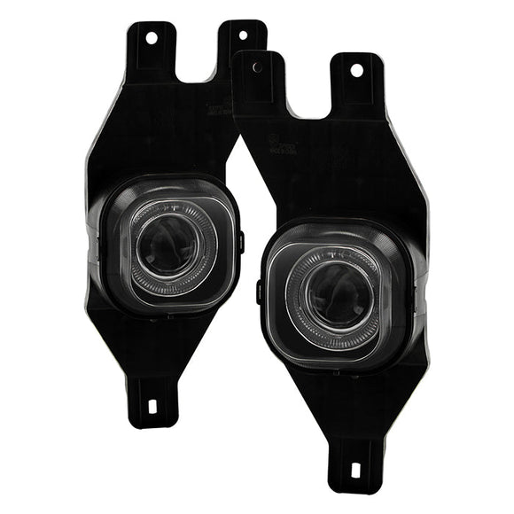 Spyder Ford F250/F350 99-04/Excursion 00-05 Halo Projector Fog Lights w/swch Smke FL-P-FF25001-HL-SM