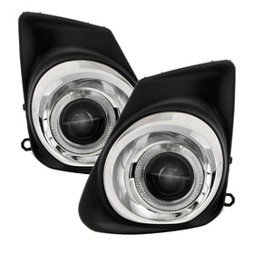 Spyder Toyota Corolla 11-13 Halo Projector Fog Lights w/Switch Clear FL-P-TCO2011-HL