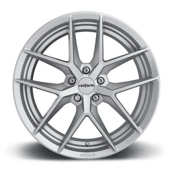 Rotiform Cast FLG 19" Gloss Silver 5x112