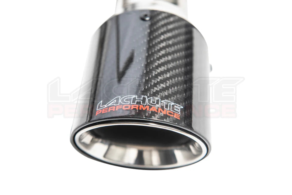 LP Aventure 17-22 Subaru Impreza Hatchback Carbon Muffler Delete - 0