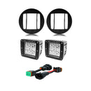 Cali Raised 2005-2011 Toyota Tacoma Led Fog Light Pod Rep Brackets Kit - Brackets W/ 18W Pods-1