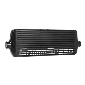 Grimmspeed Front Mount Intercooler Kit Black Coated Inc. Black Piping For Subaru 15-21 WRX - 0
